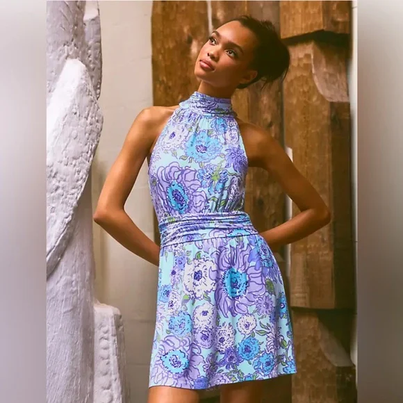 Lilly Pulitzer Wyota Skirted Romper - Picture 1 of 12